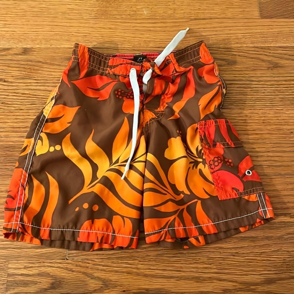 Charlie Rocket Kid’s Swim Trunks Size 2T